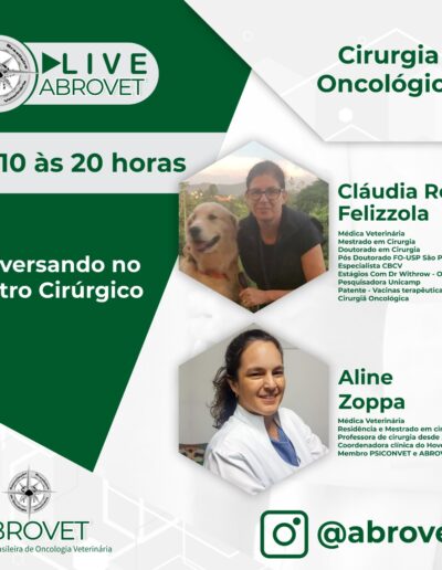 Live ABROVET 29-10-2020 Cirurgia Oncológica