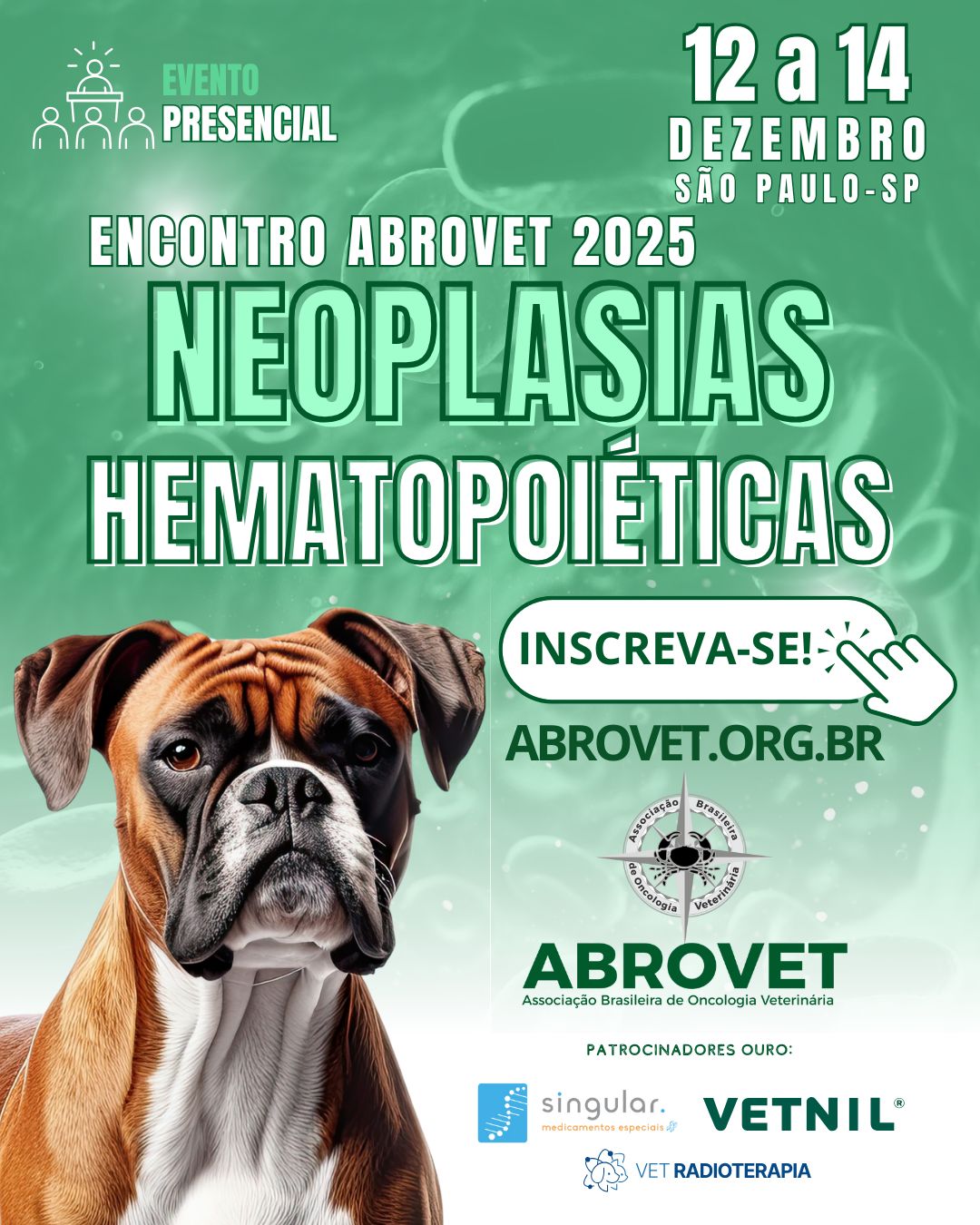 Oncovet XII Congresso Associação Brasileira de Oncologia Veterinária